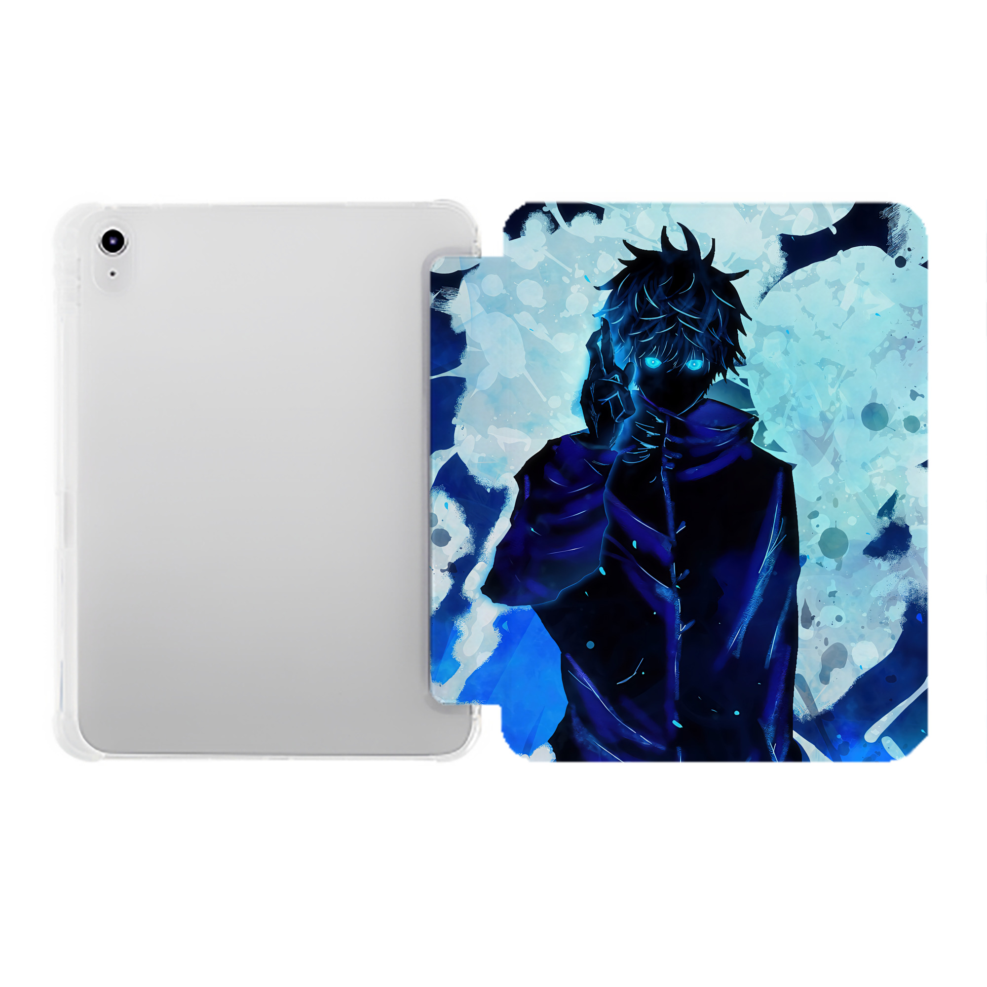 （画像用） SPY×FAMILY间谍家家酒 IPad ケース ペン収納付き 三つ折りスタンド PUレザー×シリコン 対応機種9.5/10.5/10.9インチ